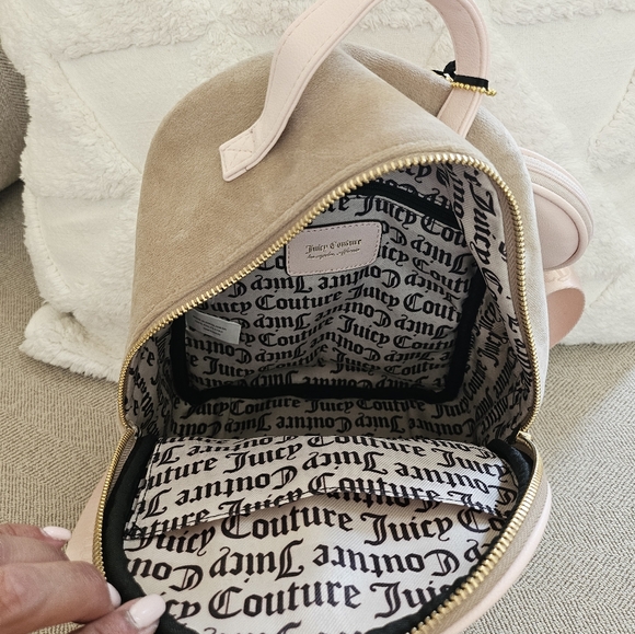 SOLD! Juicy Couture Velour Backpack - Picture 11 of 12